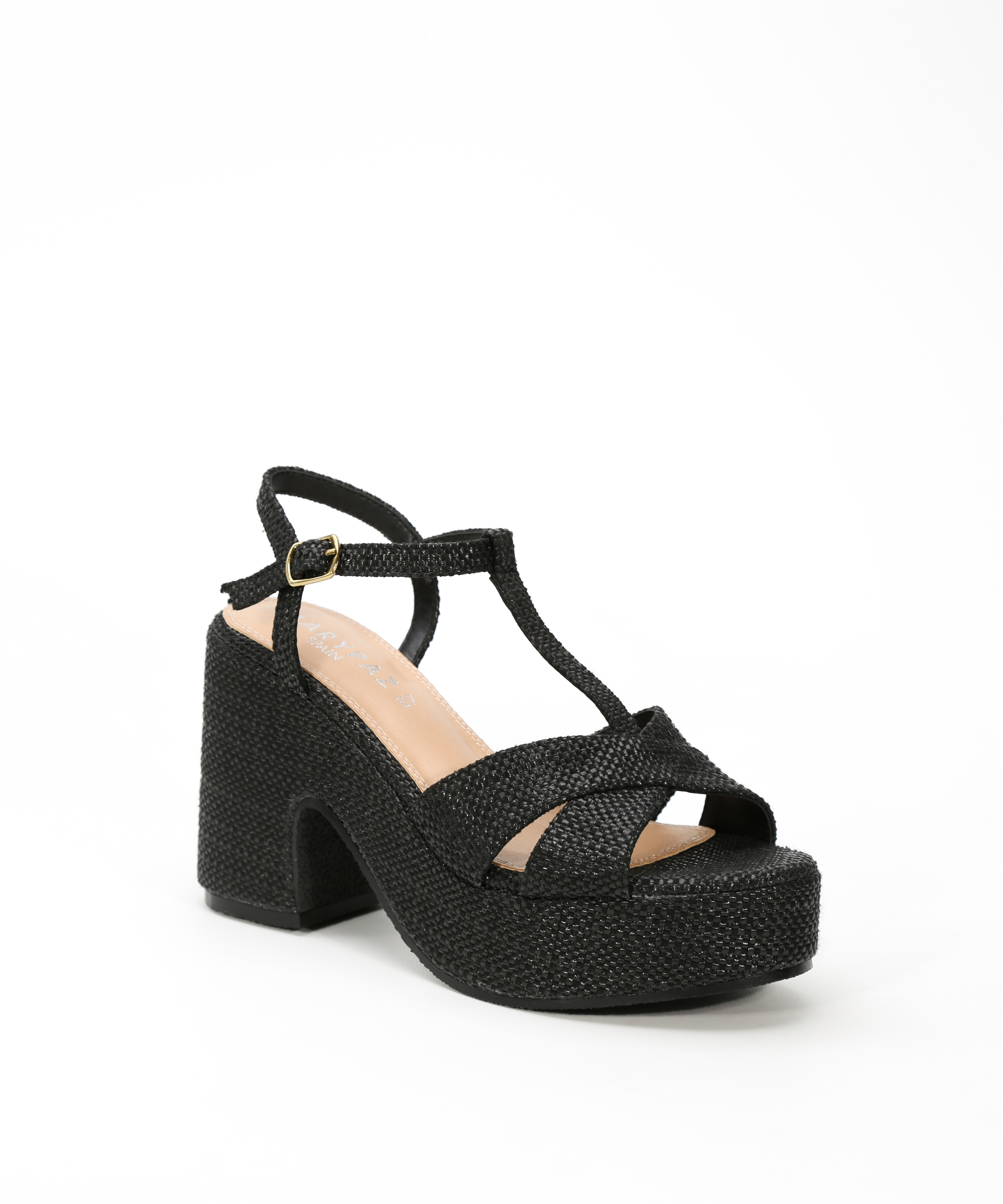 Sandalias plataforma tira en T image number null